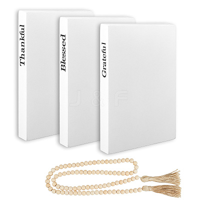 MDF Fake Book AJEW-WH0609-383-1