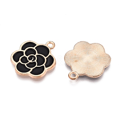 Alloy Enamel Pendants ENAM-T020-36D-1