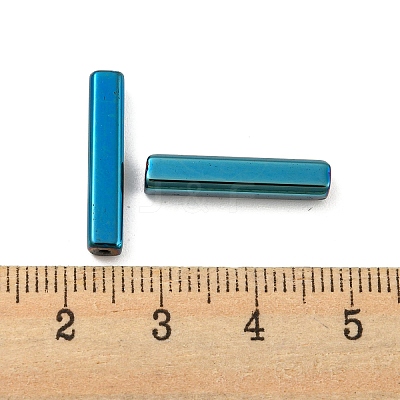 Electroplate Glass Beads GLAA-D024-01L-1