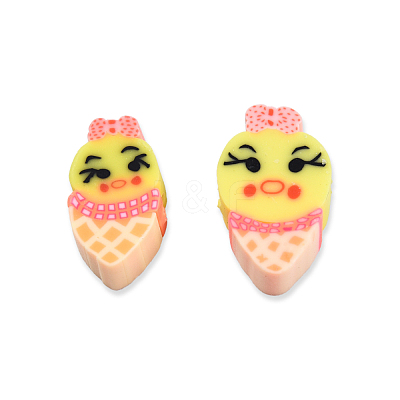 Handmade Polymer Clay Beads CLAY-N008-072-A01-1