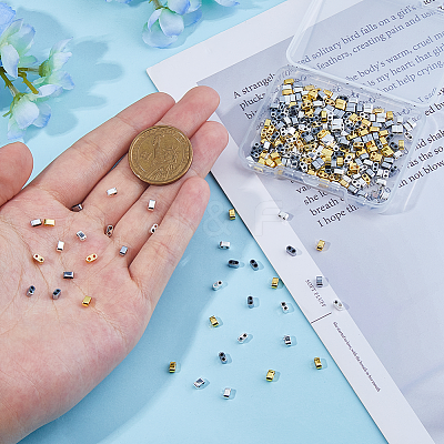 300Pcs 3 Colors Electroplated Non-magnetic Synthetic Hematite Bead G-DC0001-44-1