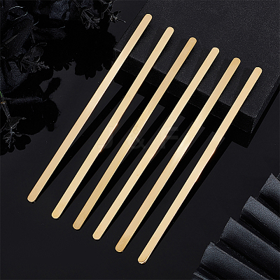 304 Stainless Steel Bangle Blank Strips MAK-WH0016-02B-G-1