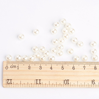 Imitation Pearl Acrylic Beads X-12A-9282-1