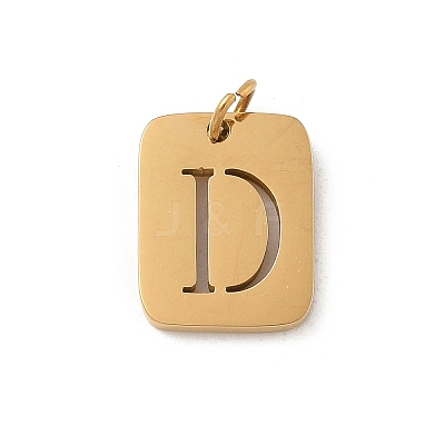 304 Stainless Steel Charms STAS-R001-01G-D-1