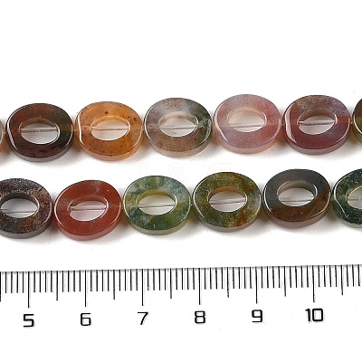 Natural Indian Agate Beads Strands G-M439-A08-01-1