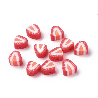 Handmade Polymer Clay Beads CLAY-R069-01F-1