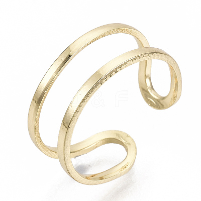 Brass Cuff Finger Rings X-RJEW-N030-003-NF-1