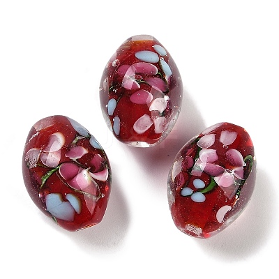 Handmade Lampwork Beads LAMP-I027-08D-1