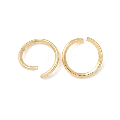 Brass Open Jump Rings KK-G604-08G-06-1