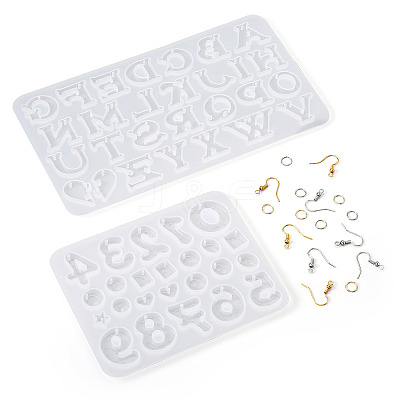 2Pcs Silicone Pendant Molds FIND-TA0006-22-1
