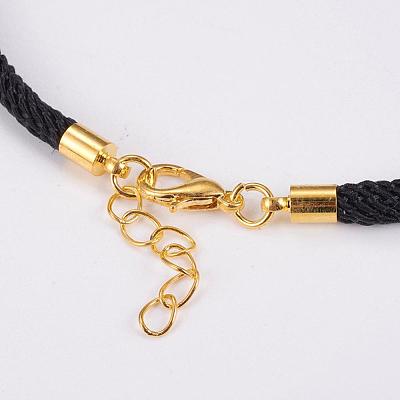 Nylon Cord Bracelet Making KK-G313-01G-1