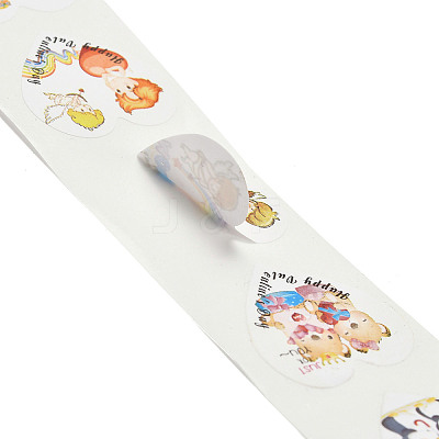 Valentine's Day Theme Heart Paper Picture Stickers STIC-Q015-03A-1