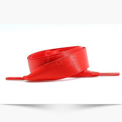 Flat Polyester Shoelaces AJEW-H155-04D-1