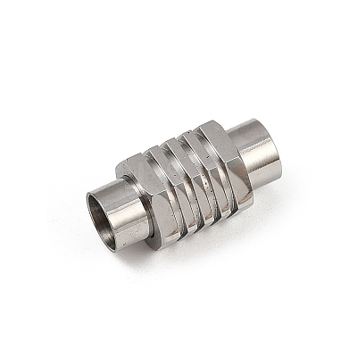 304 Stainless Steel Magnetic Clasps STAS-C127-18C-P-1