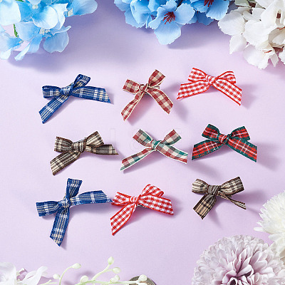 30Pcs 6 Colors Cloth Alligator Hair Clips PHAR-TA0001-18-1