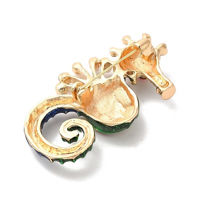 Sea Horse Enamel Pins JEWB-S025-16-1