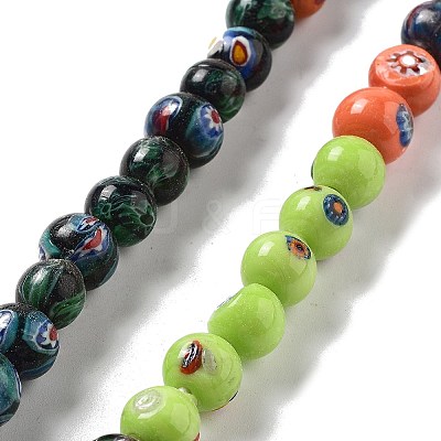 Handmade Nepalese Lampwork Beads LAMP-Z008-09G-1