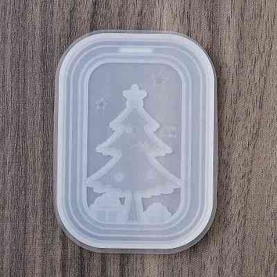Christmas Series Hanging Tag DIY Pendant Decoration Silicone Molds DIY-M057-03G-1