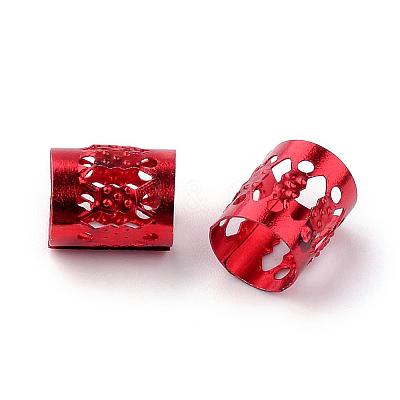 Aluminum Dreadlocks Beads Hair Decoration ALUM-R003-01-1-1