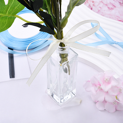10 Rolls 10 Colors Single Face Satin Ribbon SRIB-YW0001-01-1