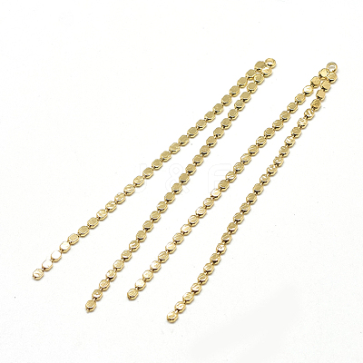 Brass Chain Big Pendants X-KK-T032-175G-1