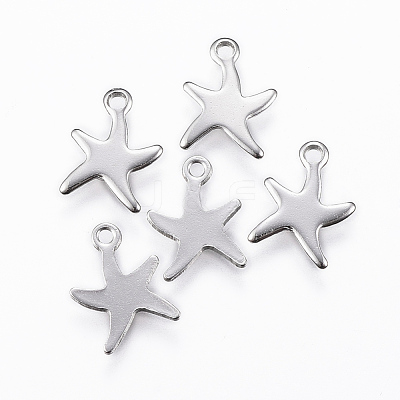 Tarnish Resistant 304 Stainless Steel Charms STAS-K154-22P-1