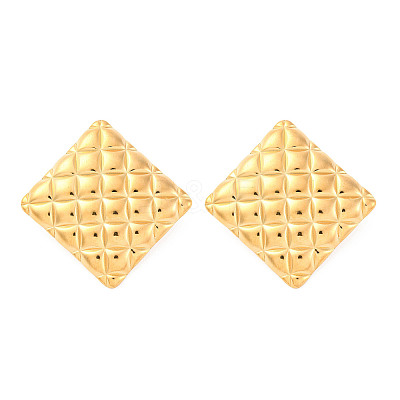 304 Stainless Steel Stud Earrings for Women EJEW-K306-08G-1