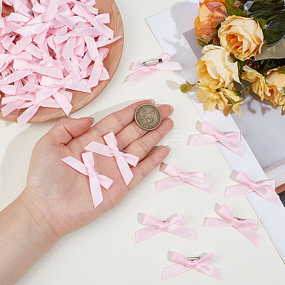 60Pcs Satin Brooches JEWB-SC0001-83-1