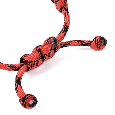 7 Inner Cores Polyester & Spandex Cord Braided Bracelets for Men Women BJEW-JB12571-01-1