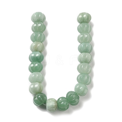Natural Green Aventurine Beads Strands G-K335-02A-1