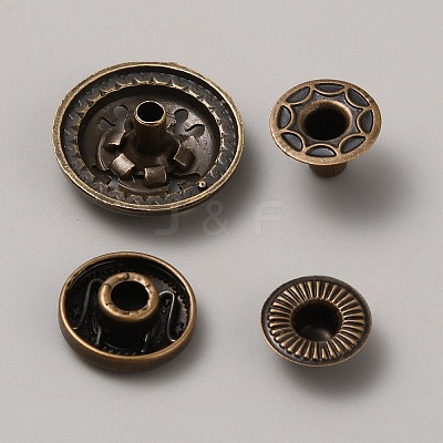 Alloy Snap Button FIND-WH0421-74H-1