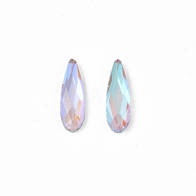 Glass Rhinestone Cabochons MRMJ-N027-010C-1