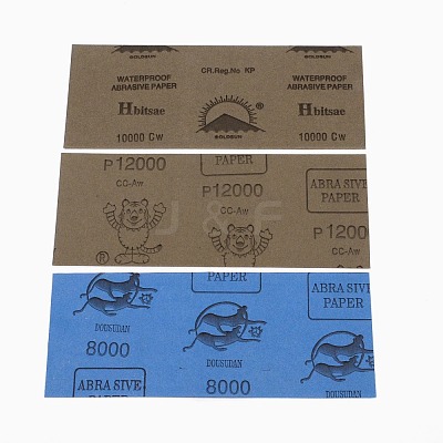 Sandpaper Polishing Abrasive Sanding Paper TOOL-WH0140-09-1