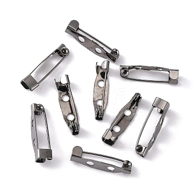 Iron Brooch Findings E035Y-B-1