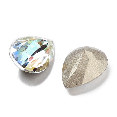 K9 Glass Rhinestone Cabochons GLAA-H034-03D-1