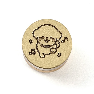 Wax Seal Brass Stamp Head LS-STAM-P001-01G-09-1