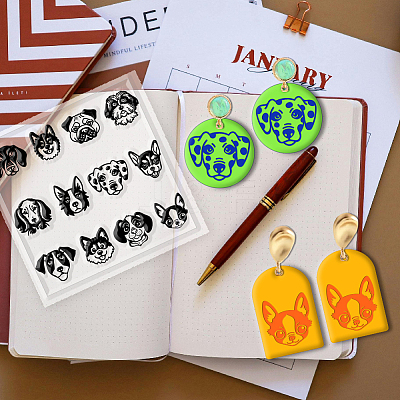 Silicone Clay Texture Mat AJEW-WH0447-036-1