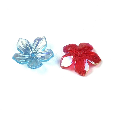 UV Plating Acrylic Beads Cap OACR-B025-01B-1
