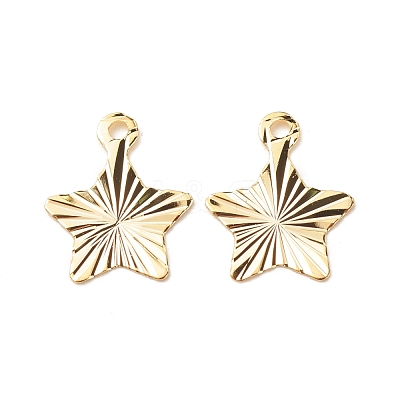 Brass Charms KK-F831-021G-RS-1