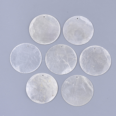 Capiz Shell Pendants X-SHEL-S276-23A-1