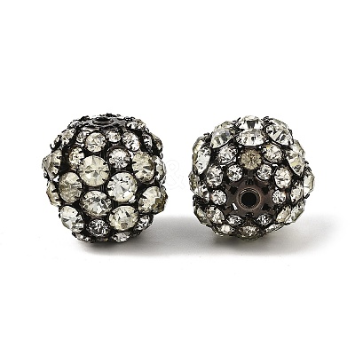 Brass Rhinestone Beads RB-J023-1