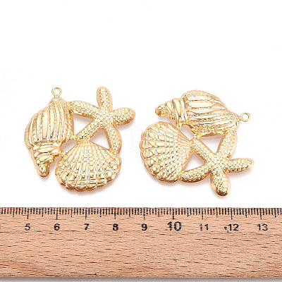 Brass Pendants KK-N263-120A-G-1