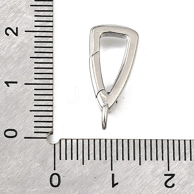 Brass Spring Gate Rings KK-V007-15P-1
