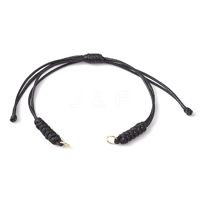 Adjustable Braided Eco-Friendly Korean Waxed Polyester Cord AJEW-JB01205-02-1