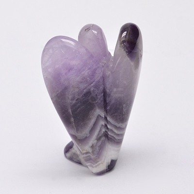 Angel Natural Amethyst Home Display Decorations DJEW-L009B-06-1