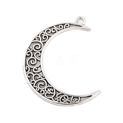 Tibetan Style Alloy Pendants TIBEP-R304-001AS-LF-1