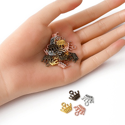 20Pcs 4 Colors Zinc Alloy Pendants FIND-YW0001-52-1