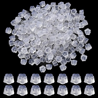 250Pcs Plastic Bell Ear Nuts KY-YW0001-27-1