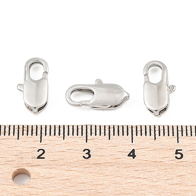 SHEGRACE Brass Lobster Claw Clasps XGR0008P-09P-1