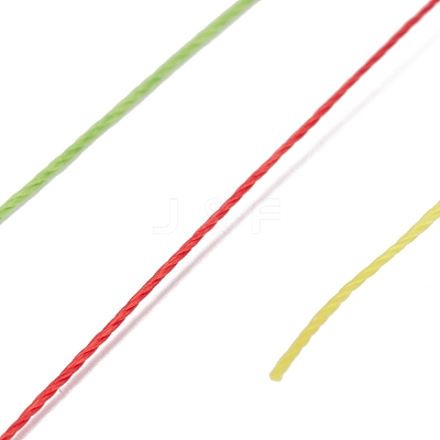 Round Waxed Polyester Thread String YC-D004-02A-128-1